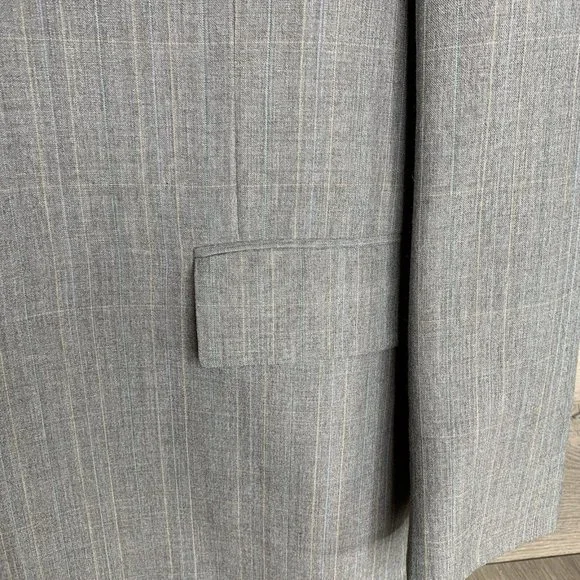 Botany 500 Joslins Mens 2 piece Suit Rose Grey w/Pinstripes See Desc for Measure - Picture 5 of 16